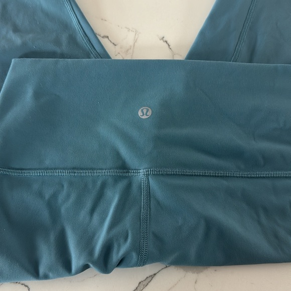 Lululemon. Blue align leggings. EUC. - Picture 2 of 4